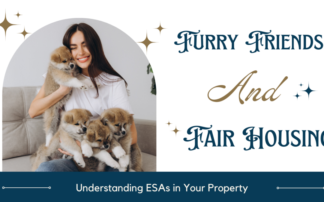 Furry Friends & Fair Housing: Understanding ESAs in Your Charlotte Property